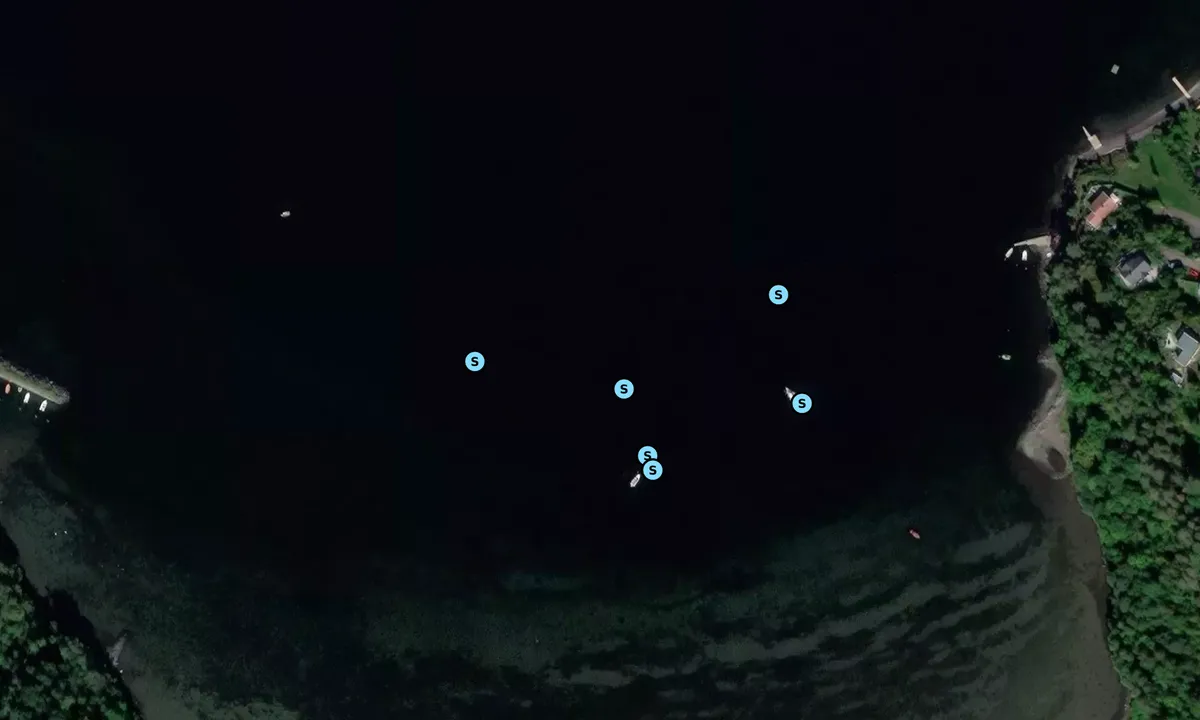 Satelite image of Frebergvik