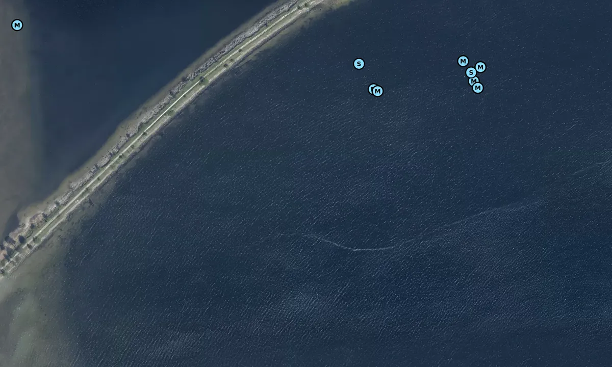 Satelite image of Frederikssund Jernbanedæmning