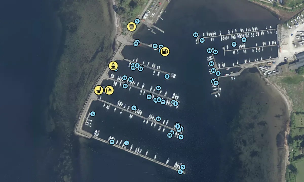 Satelite image of Frederikssund Lystbådehavn a.m.b.a.