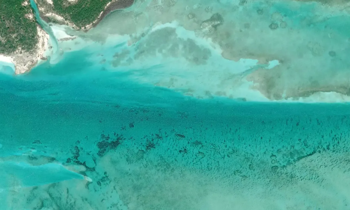 Flyfoto av French Cay 2