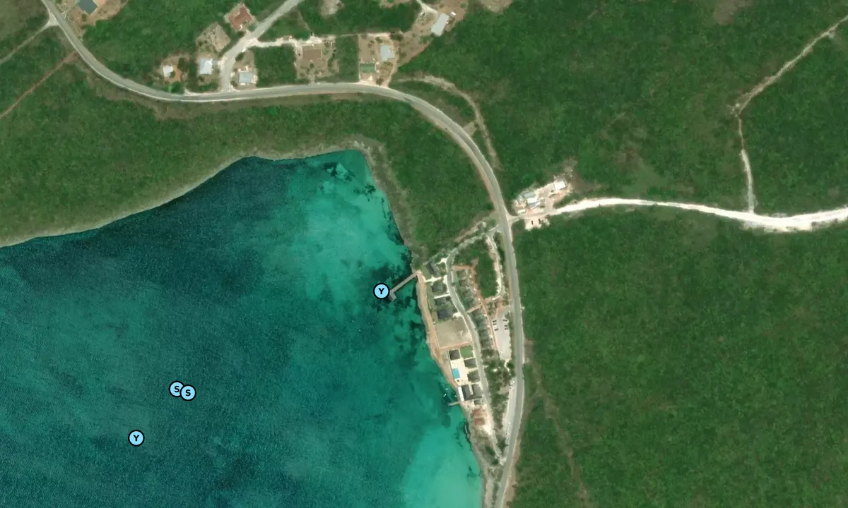 Satelite image of French Leave Marina and Resort