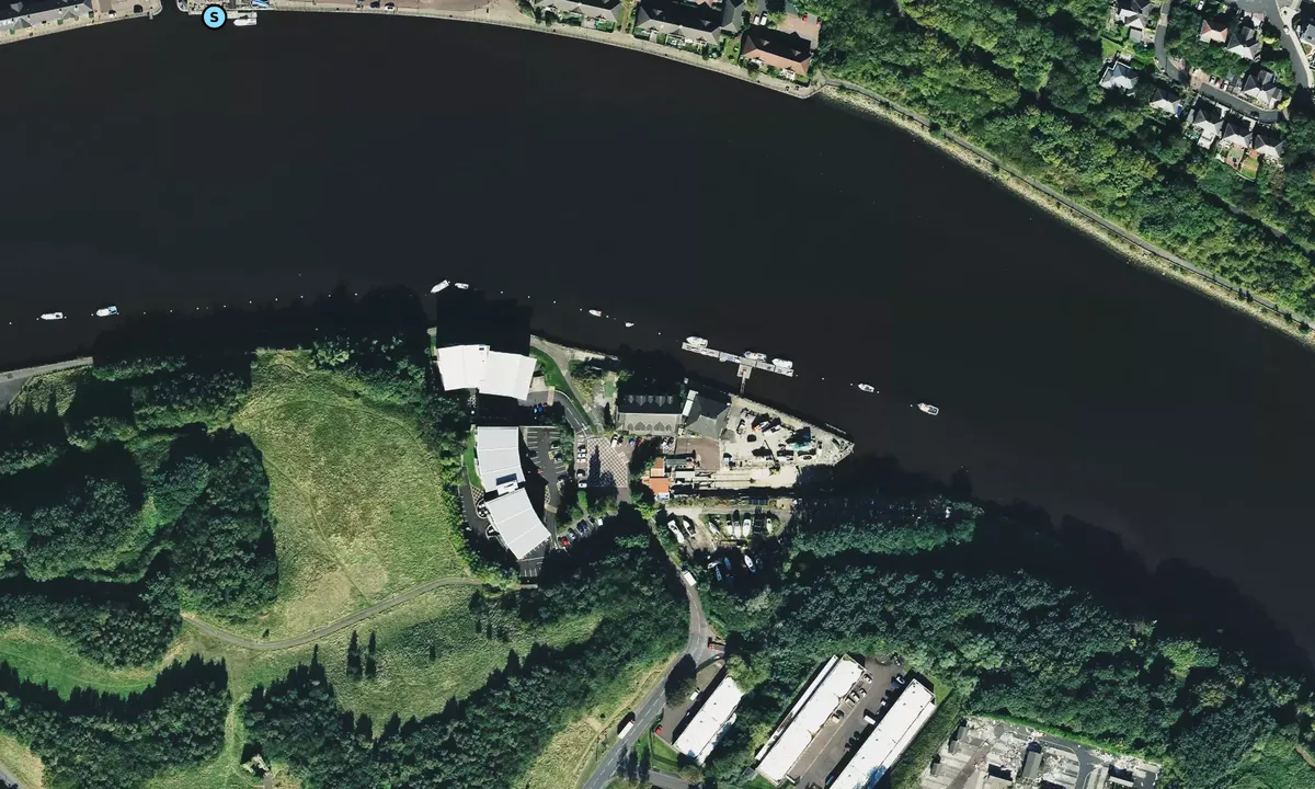 Satelite image of Friars Goose Watersports Club