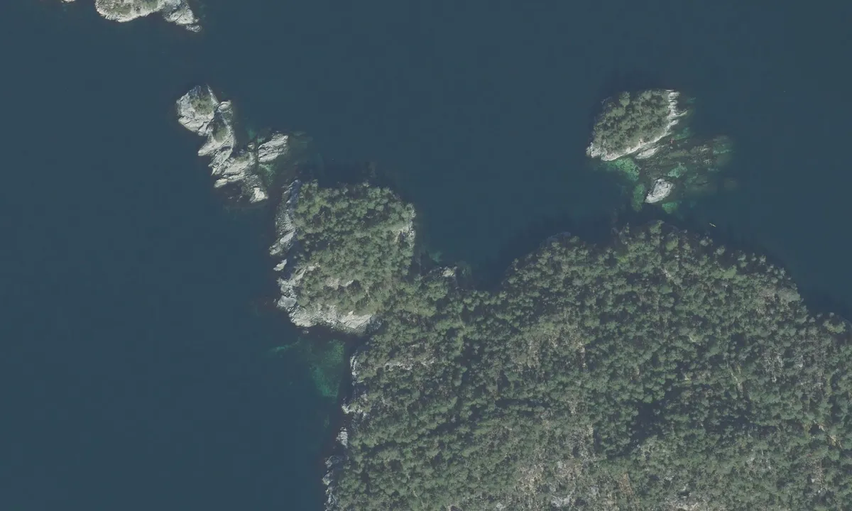 Flyfoto av Fureholmen - Lysøya