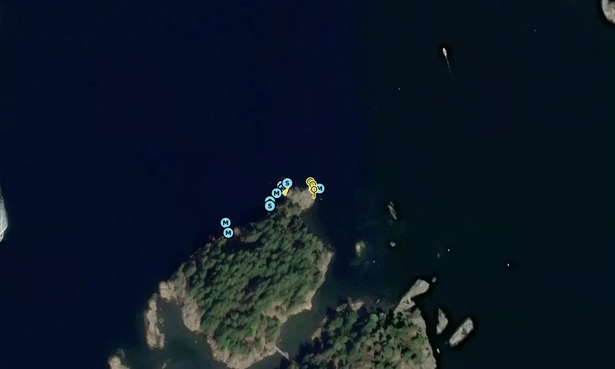 Satelite image of Furuholmen - Arnevik