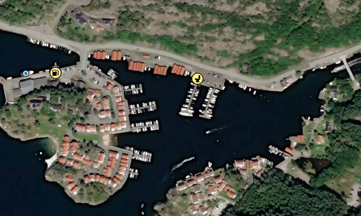 Satelite image of Furuholmen - Lindesnes