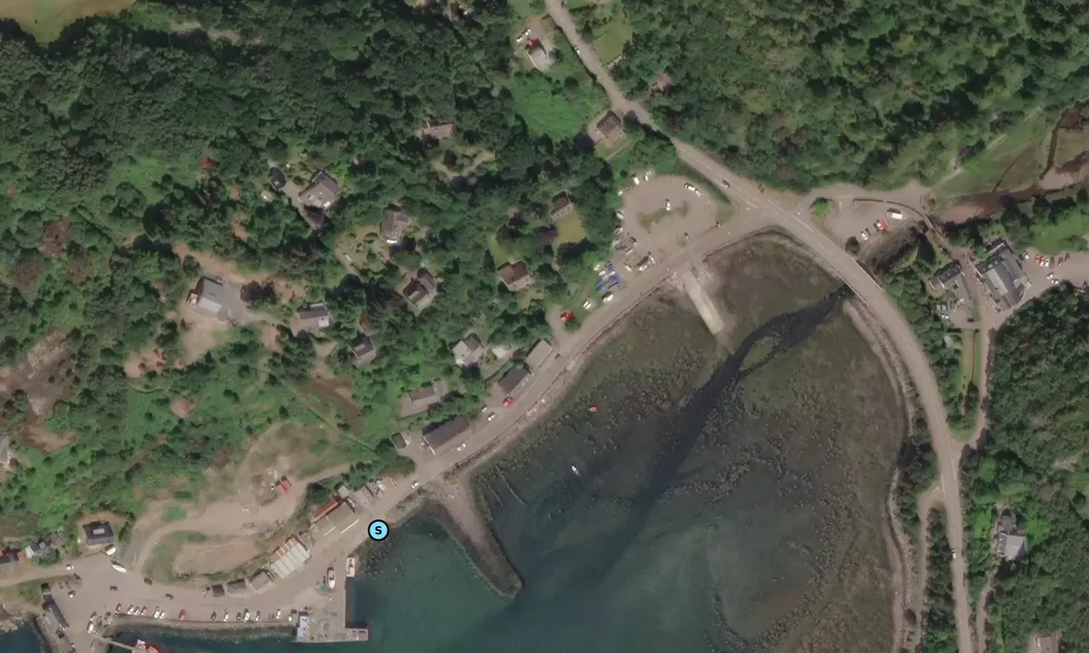 Satelite image of Gairloch Boat Club