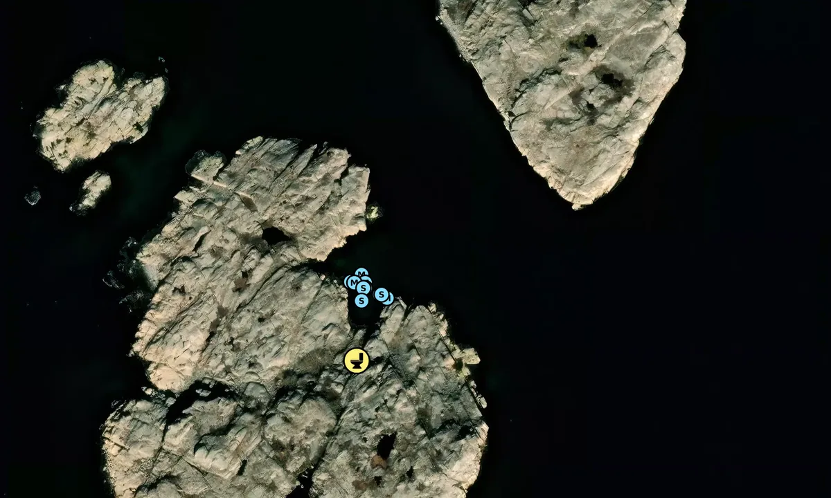 Satelite image of Galgeberget