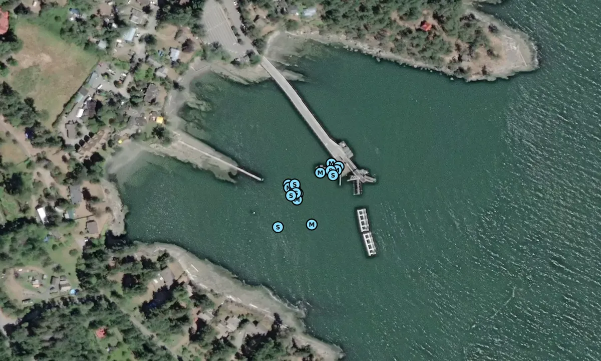 Satelite image of Galiano Inn and Spa