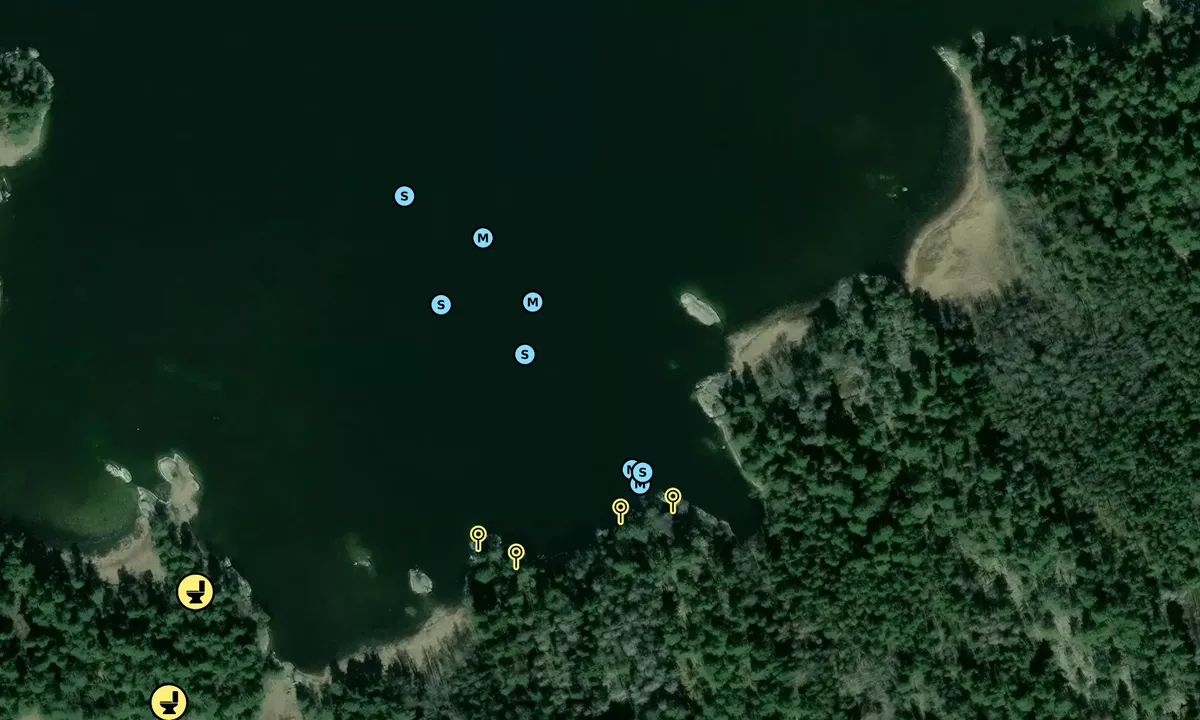 Satelite image of Gällnö - Kolfatet