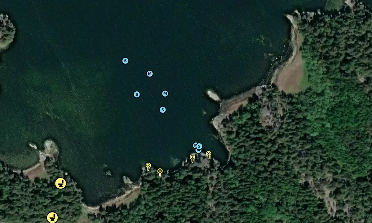 Satelite image of Gällnö - Kolfatet