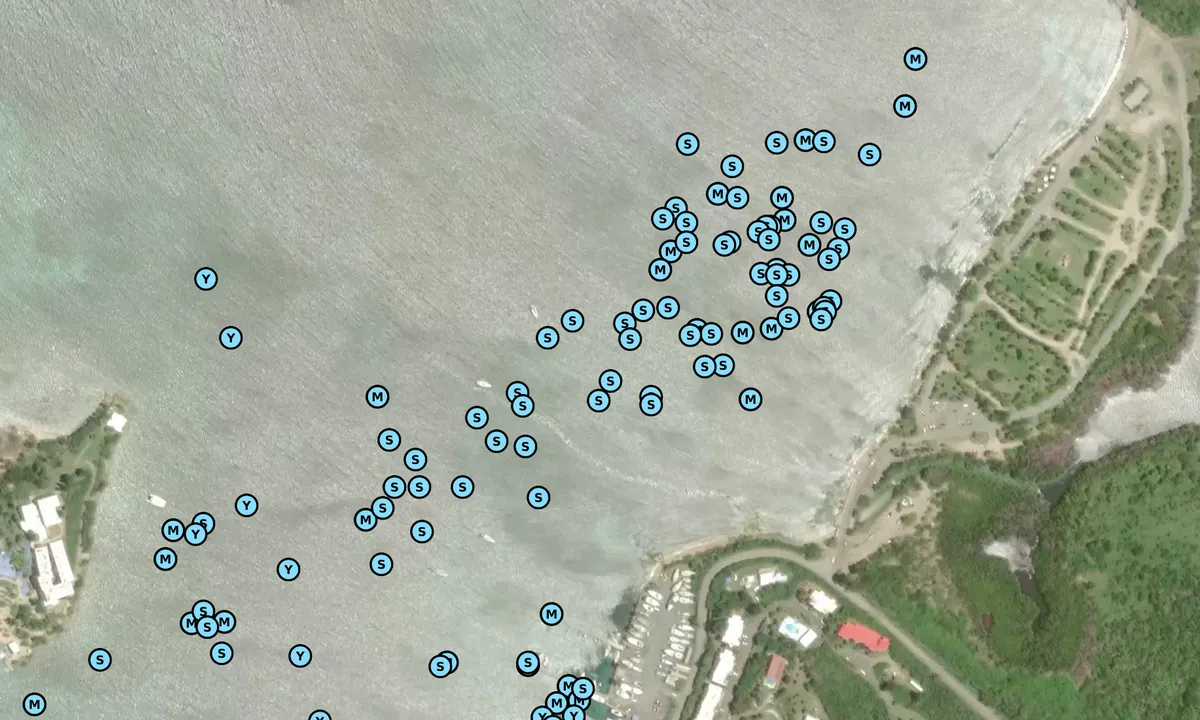 Satelite image of Gallows Bay