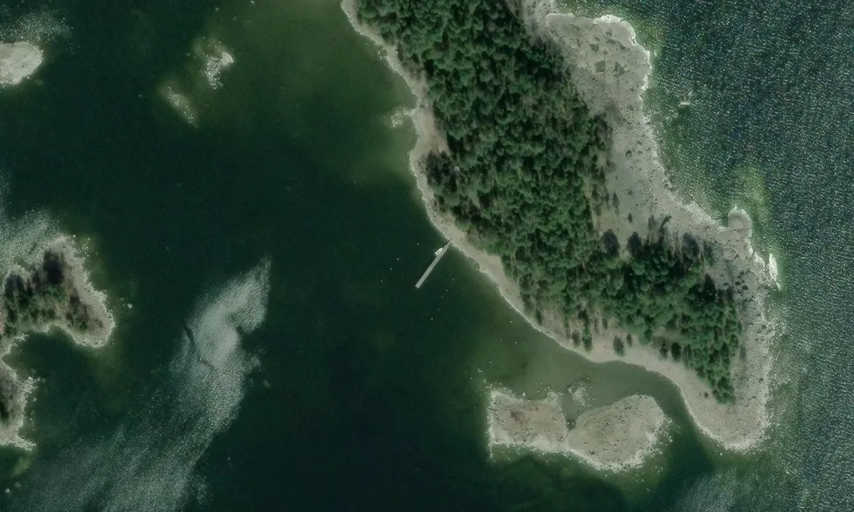 Satelite image of Gålsgrund