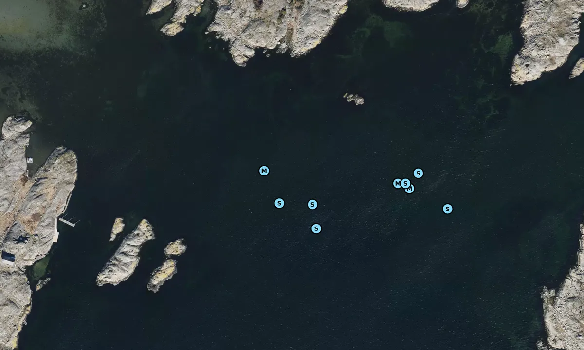 Satelite image of Galterö - Krokholmen