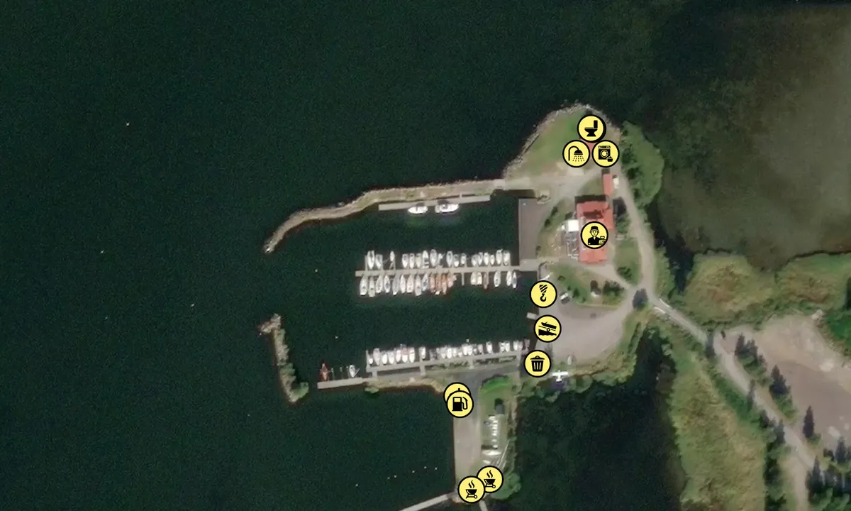 Satelite image of Gamlakarleby Segelförening