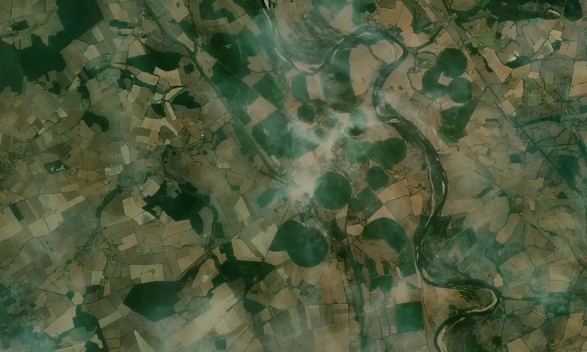 Flyfoto av Gannay sur Loire