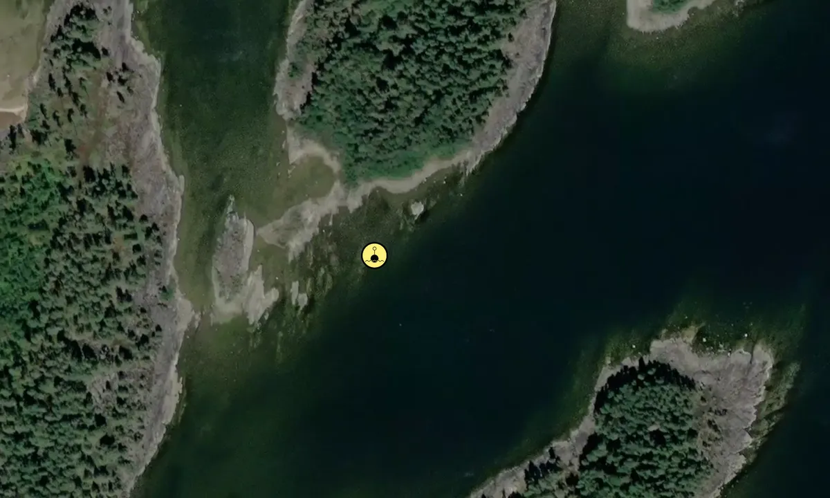 Satelite image of Gaperhult - Bäckehamnen - SXK Vänerkretsen bouy