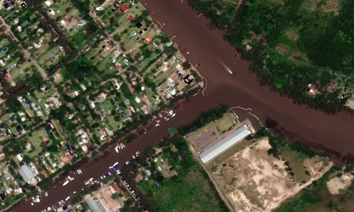 Satelite image of Garcia Channel