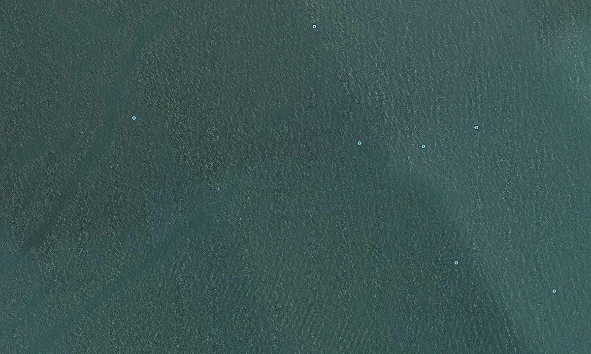 Flyfoto av Gardiners Bay