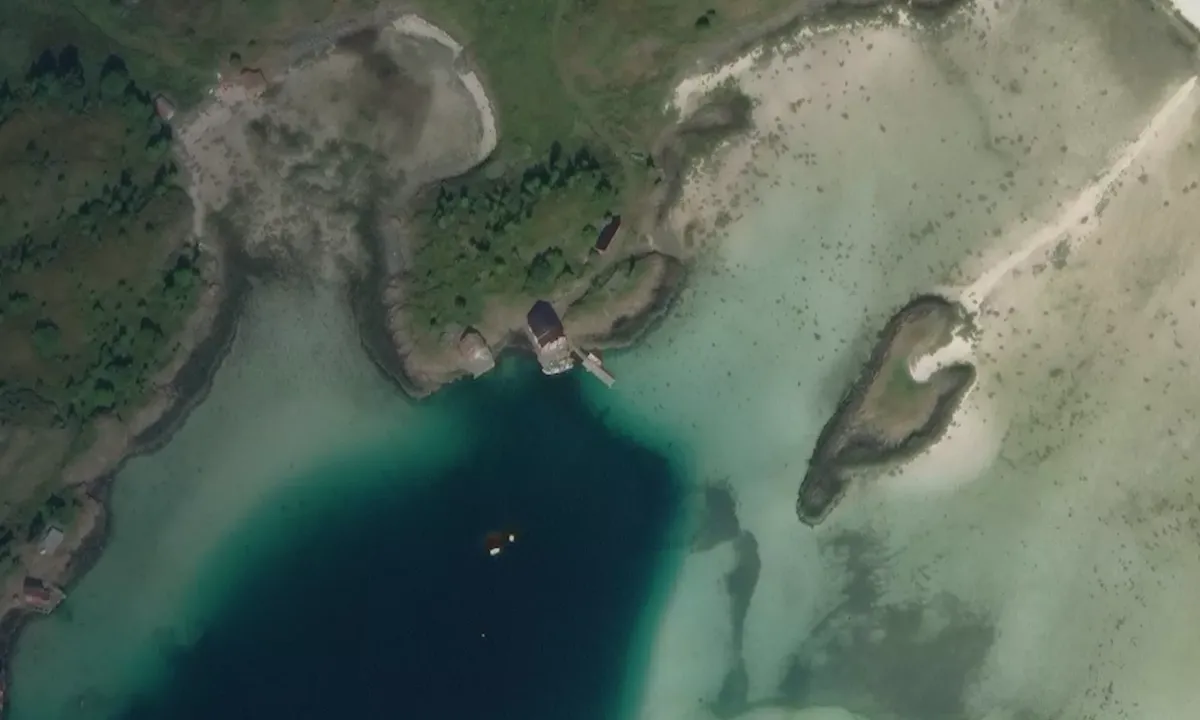 Satelite image of Gardsøya - Ramsalt pub
