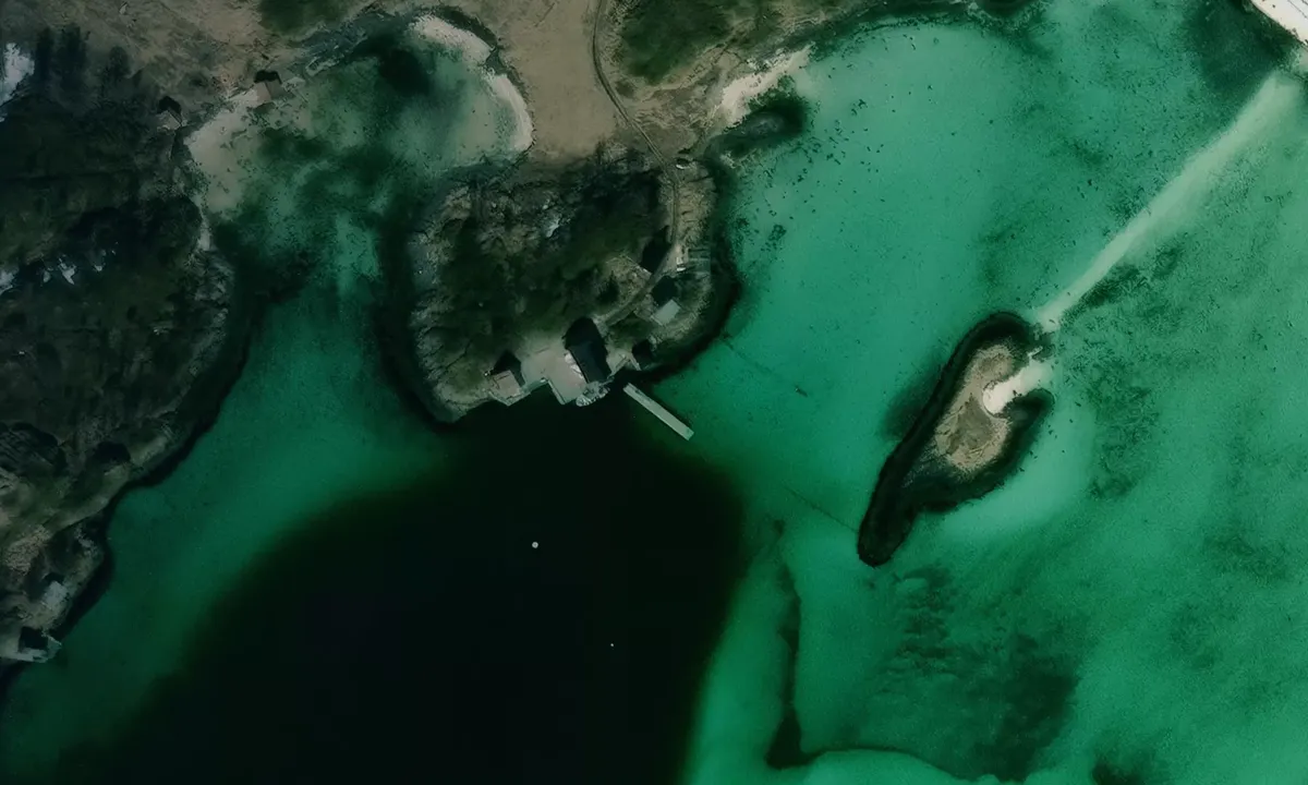 Satelite image of Gardsøya - Ramsalt pub