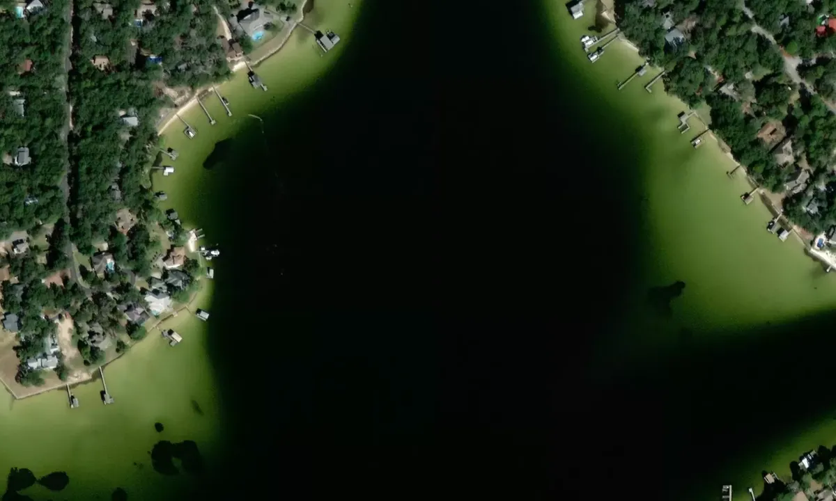 Satelite image of Garnier Bayou