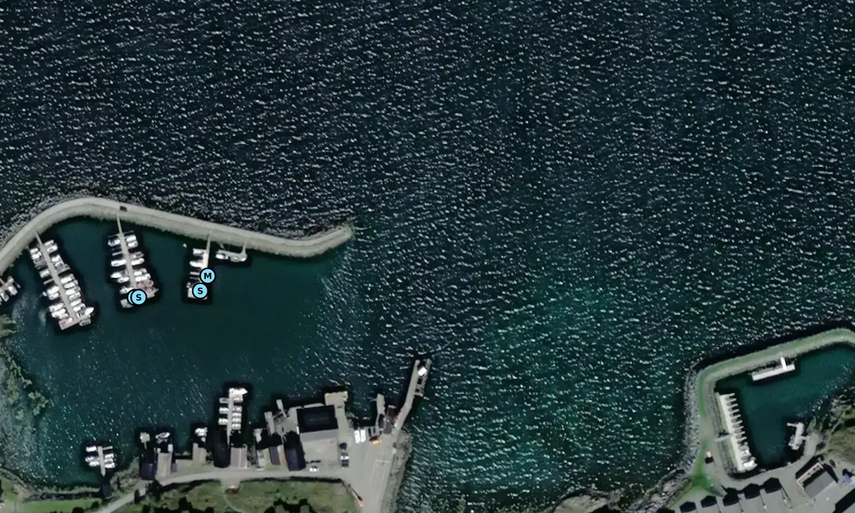 Satelite image of Garten Båtklubb