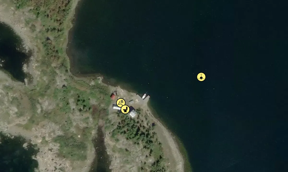 Satelite image of Gåshällan