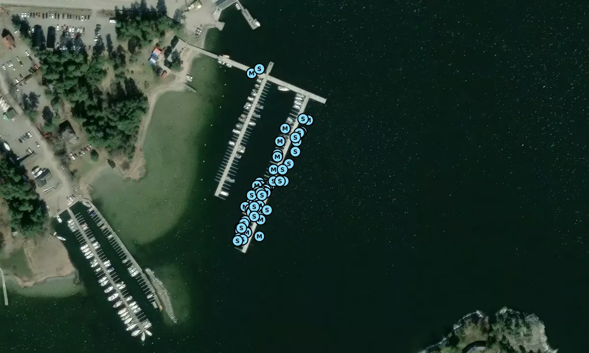 Satelite image of Gästhamnen Stavsnäs Vinterhamn