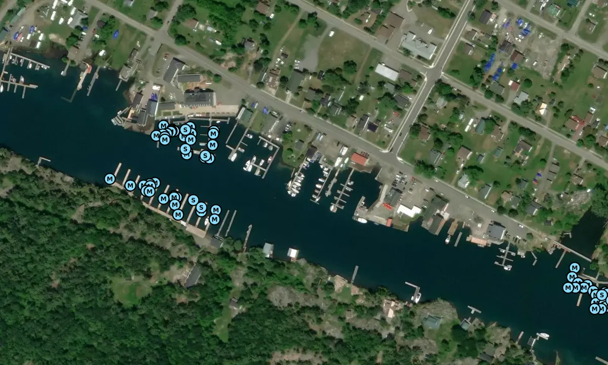 Satelite image of Gateway Marine and Storage