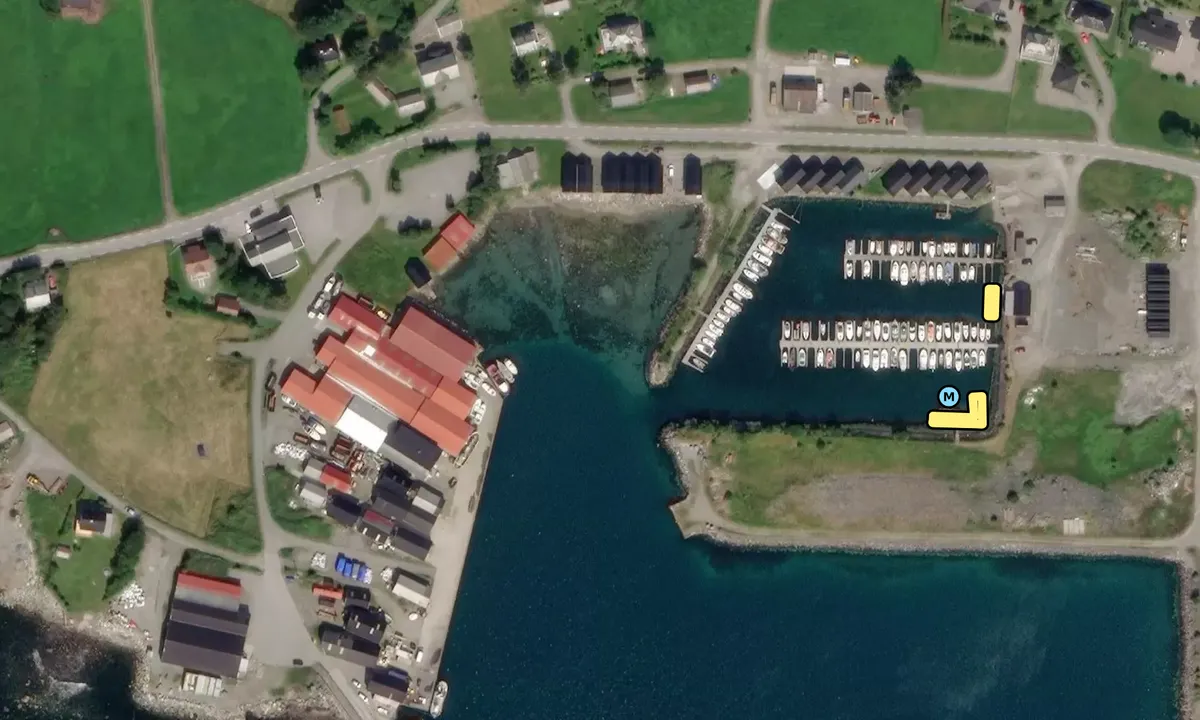 Satelite image of Geilevika - Godøy