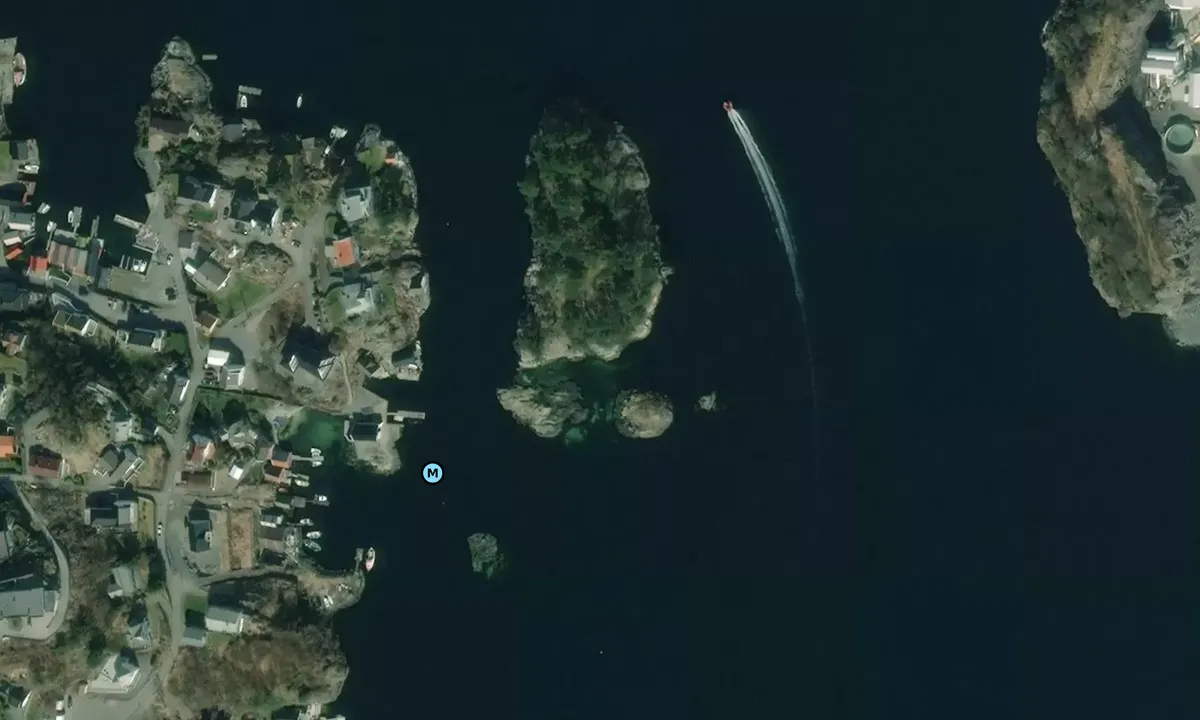 Satelite image of Geitholmen