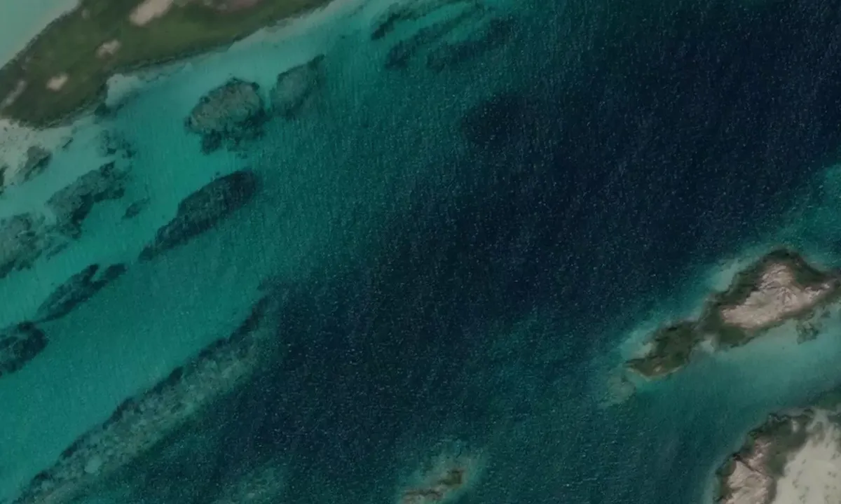 Satelite image of Geitøya - Nordskot