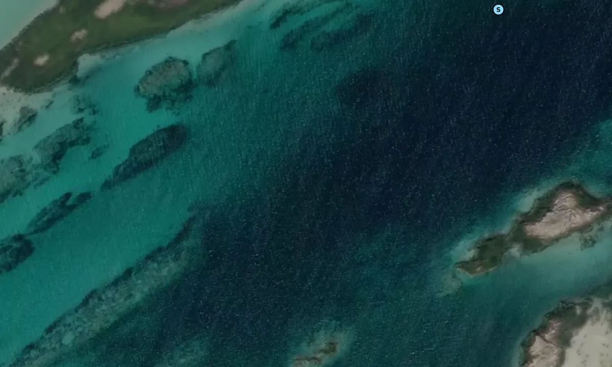 Satelite image of Geitøya - Nordskot