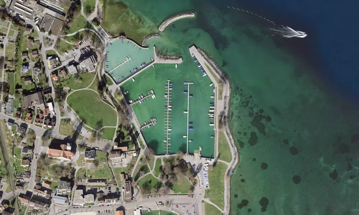 Satelite image of Gemeindehafen Romanshorn