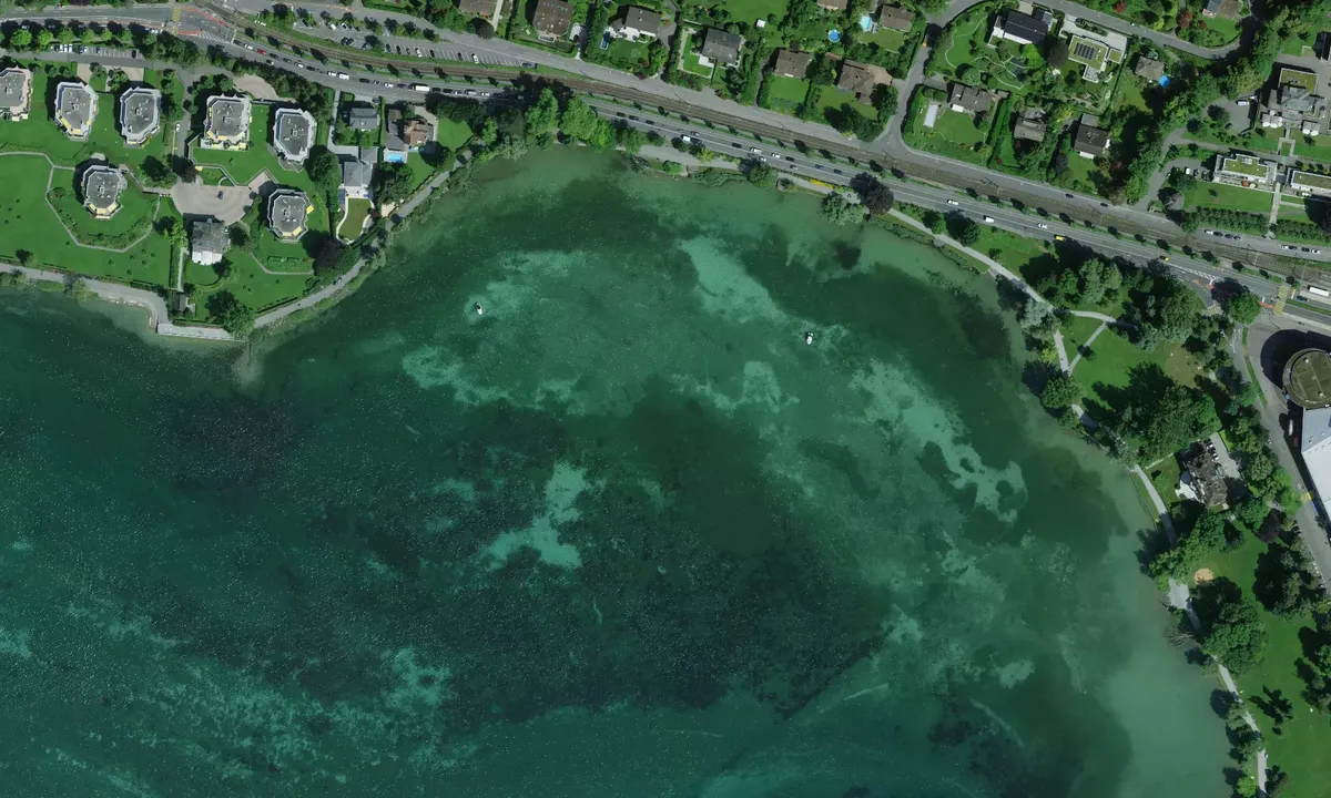 Satelite image of General guisan-quai