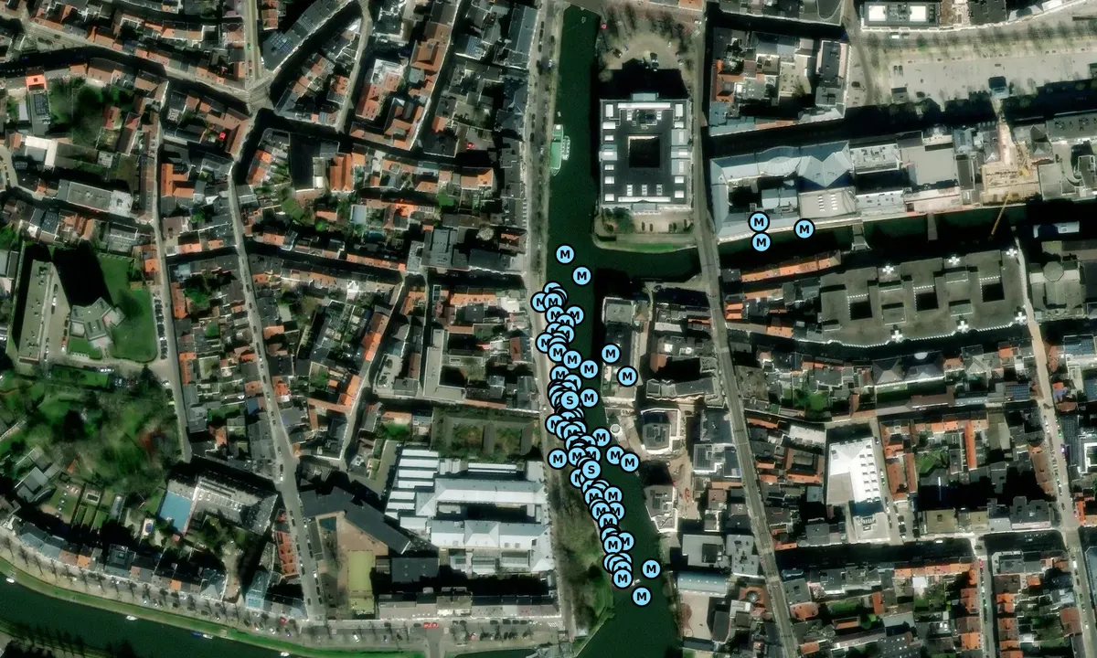 Satelite image of Gent-Centrum Yacht Haven-Lindenlei