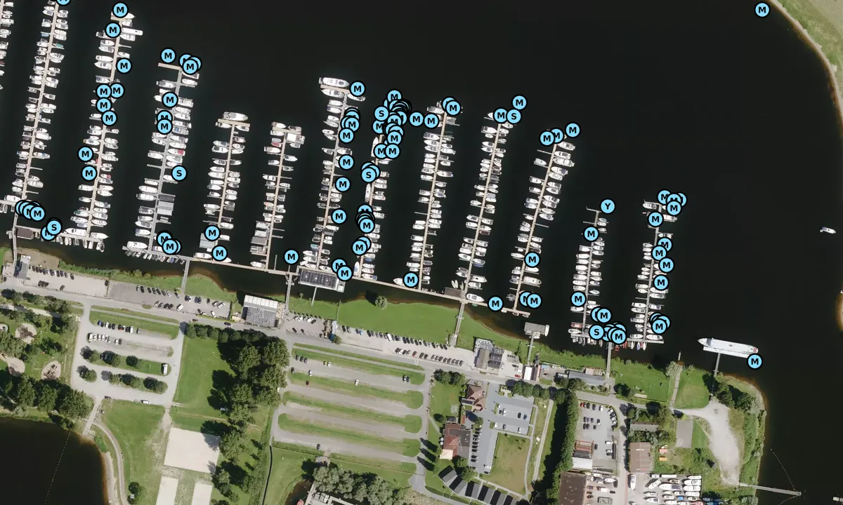 Satelite image of Gent Watersport Marina