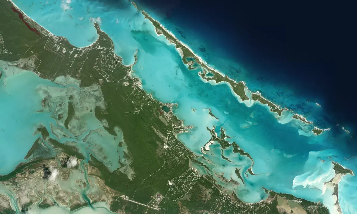 Flyfoto av George Town - Exuma