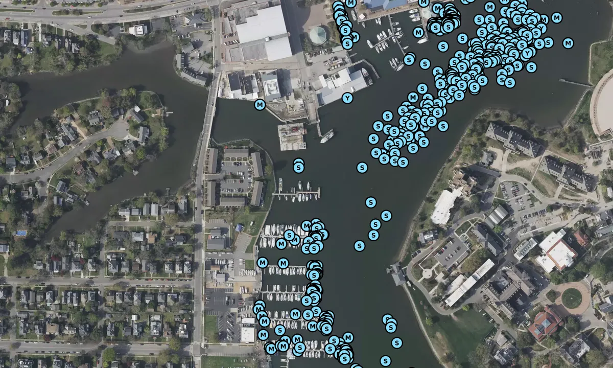 Satelite image of Georgetown Condos (Private)