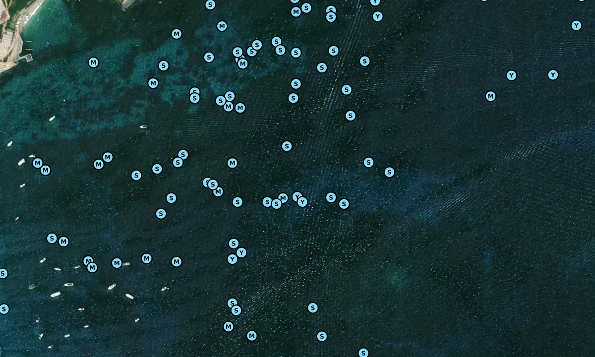 Satelite image of Għadira Bay