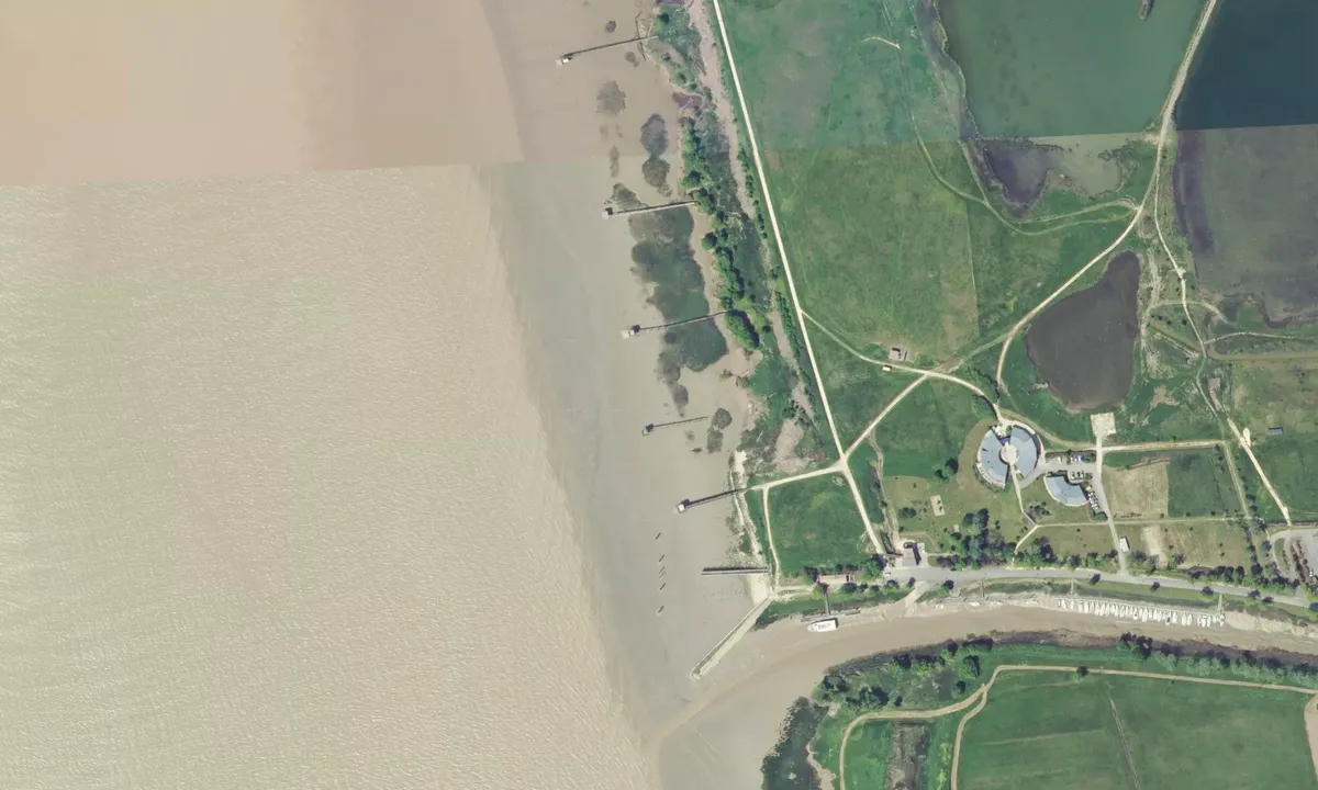 Flyfoto av Gironde vitrezay