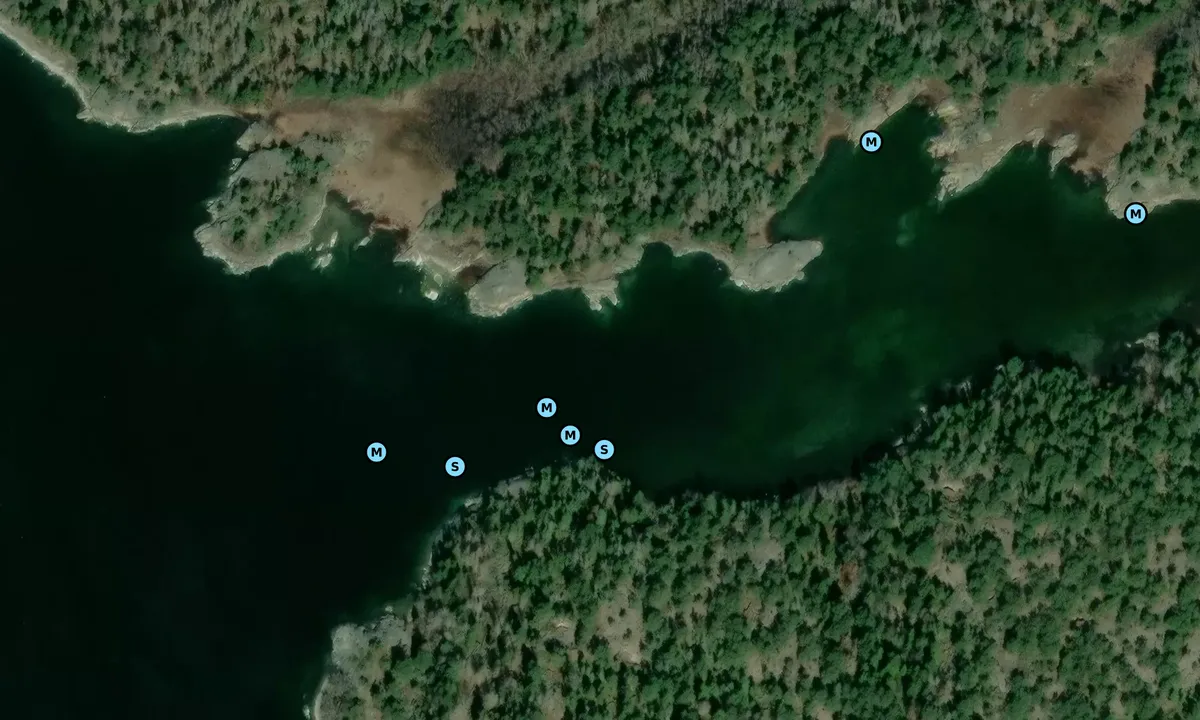 Satelite image of Gisslingö