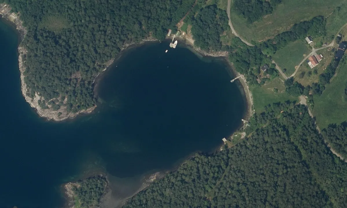 Flyfoto av Gjerdsvågen