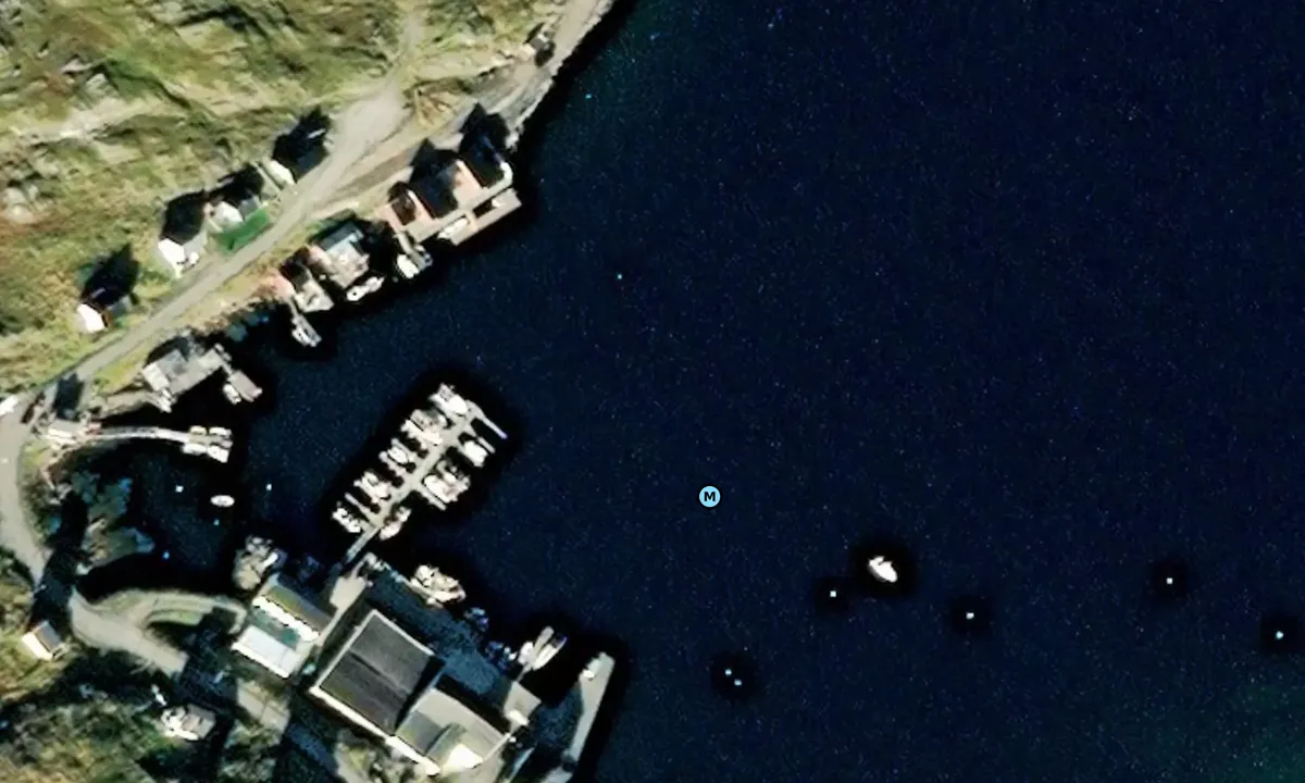 Satelite image of Gjesvær