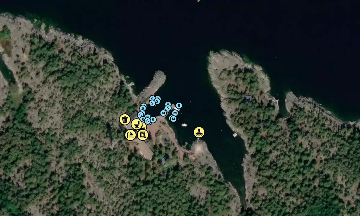 Satelite image of Glada Laxen 