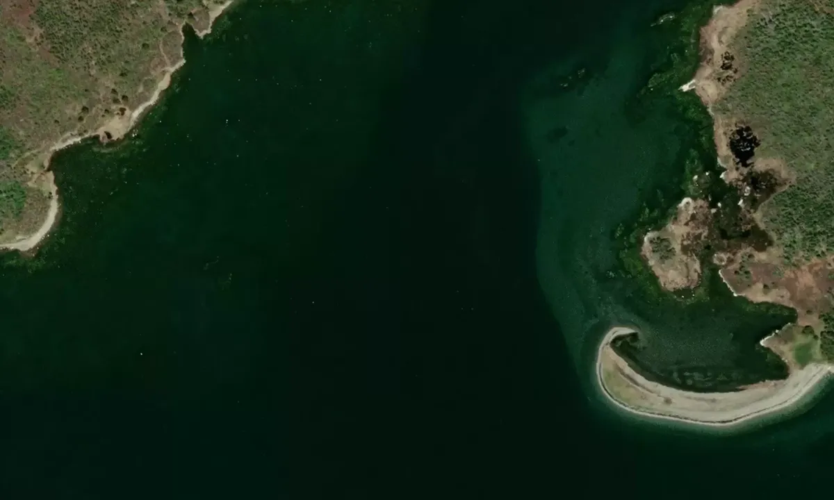 Satelite image of Glasgow Harbour