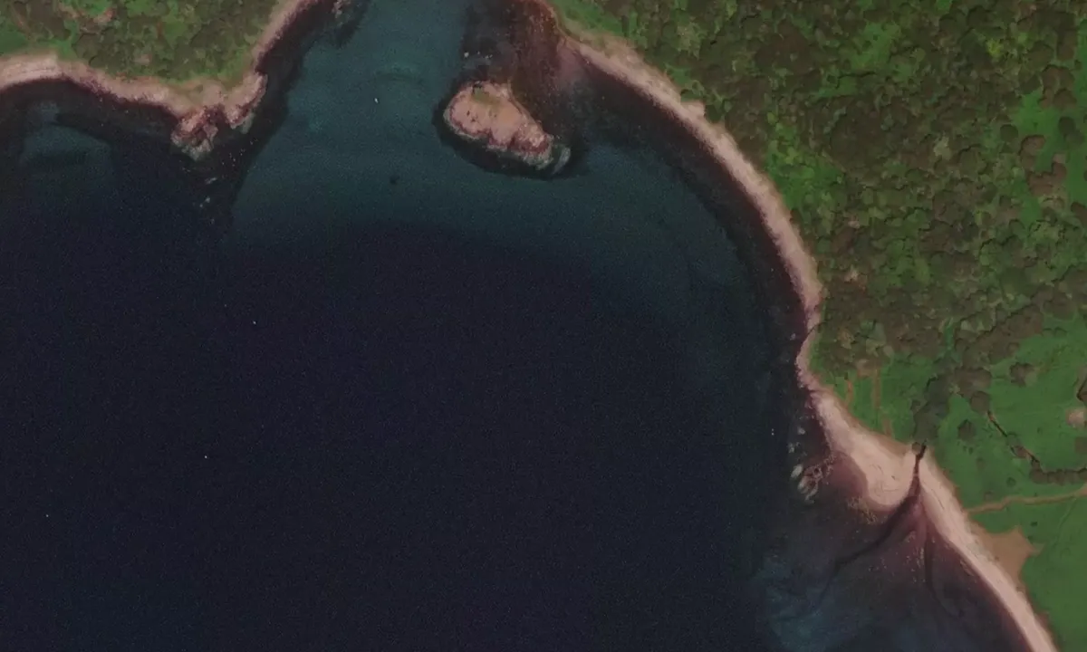 Flyfoto av GLENAN BAY
