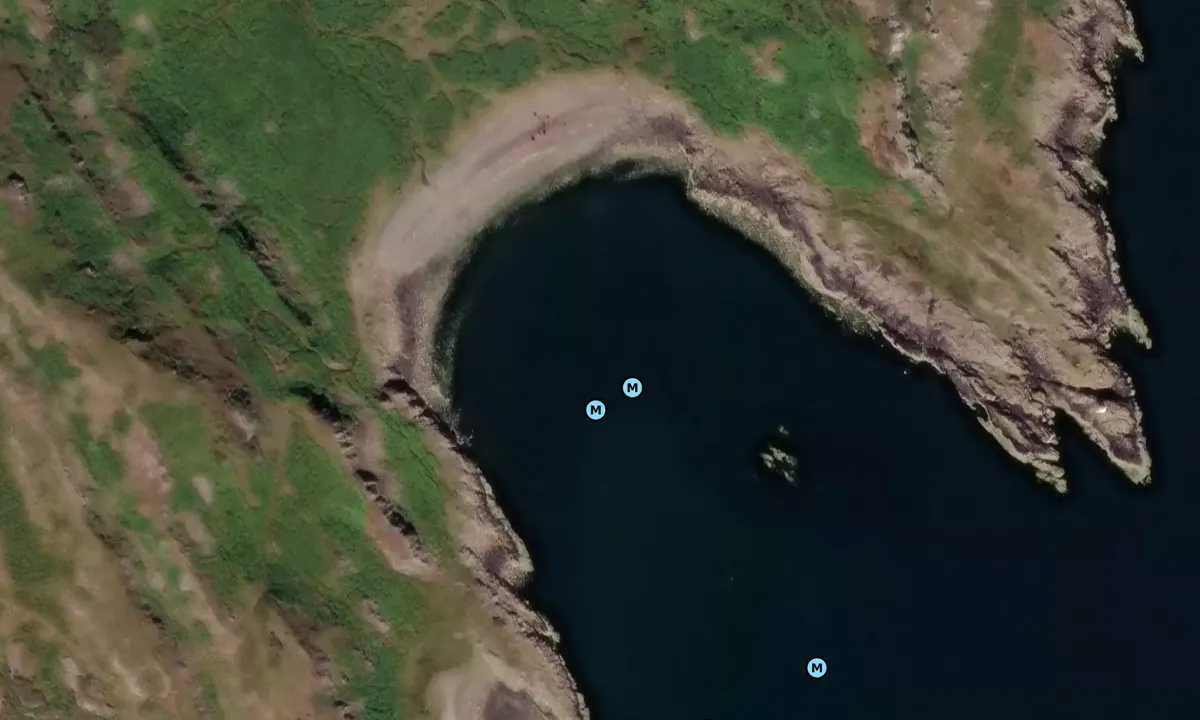 Satelite image of Glencallum Bay