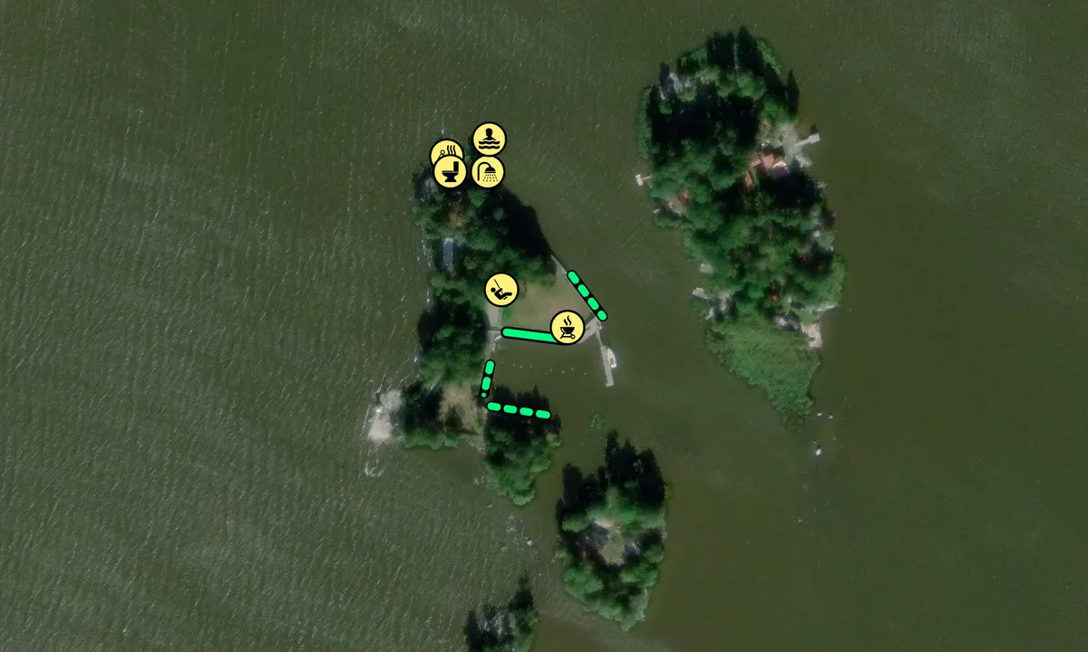 Satelite image of Glipen KSS klubbholme