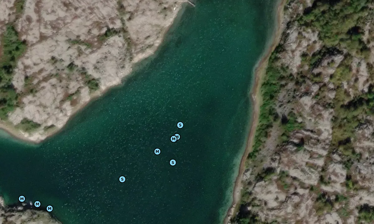 Satelite image of Gliskilen